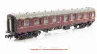 374-061E Graham Farish BR Mk1 SK Second Corridor Coach number M25745 in BR Maroon livery